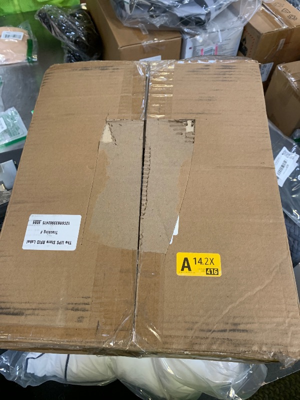 Photo 1 of [Upgraded] Dimmable Floor Lamp, 1200 Lumens LED Edison Bulb Included, Arc Floor Lamps for Living Room Modern Standing Lamp with White Shade, Black Tall Lamp for Living Room Bedroom Office Dining Room