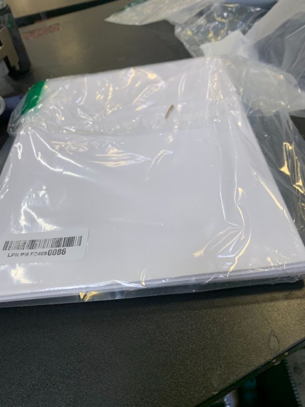 Photo 1 of 100 Sheets of Heavyweight White Cardstock - Ideal for Business Cards, Art Projects, Invitations, and Stationery Printing | 80 lb Cover Stock | 8.5 x 11 Inches | Thick and Durable Cardstock (216 gsm)