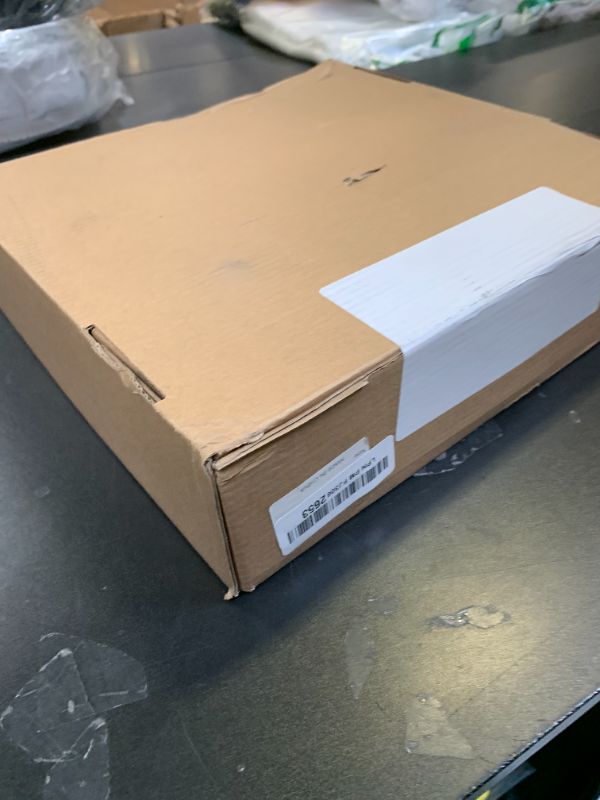 Photo 1 of [ 2 Pack ] 11" & 12" Acacia Wood Lazy Susan Organizers with Steel Sides, Lazy Susan Turntable for Cabinet, Kitchen Turntable Storage for Table, Countertop, Pantry