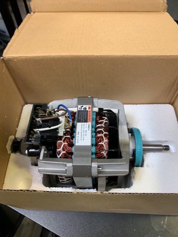 Photo 1 of 0EM 279827 Dryer Drive Motor with Pulley (Upgraded Blower Shaft Length) by puxyblue Compatible with MayTag Kitchenaid Kenmore Whirlpool Dryer Motor - Replaces AP3094245, EAP334304, PS334304,W10194250