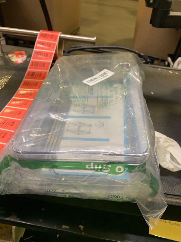 Photo 1 of 1 Pack 2-Tier Bathroom Organizers and Storage, Clear Under Sink Organizer Vanity Countertop Storage Pantry Organizers, Pull-Out Cabinet Organizer With Track For Bathroom, Kitchen, Pantry