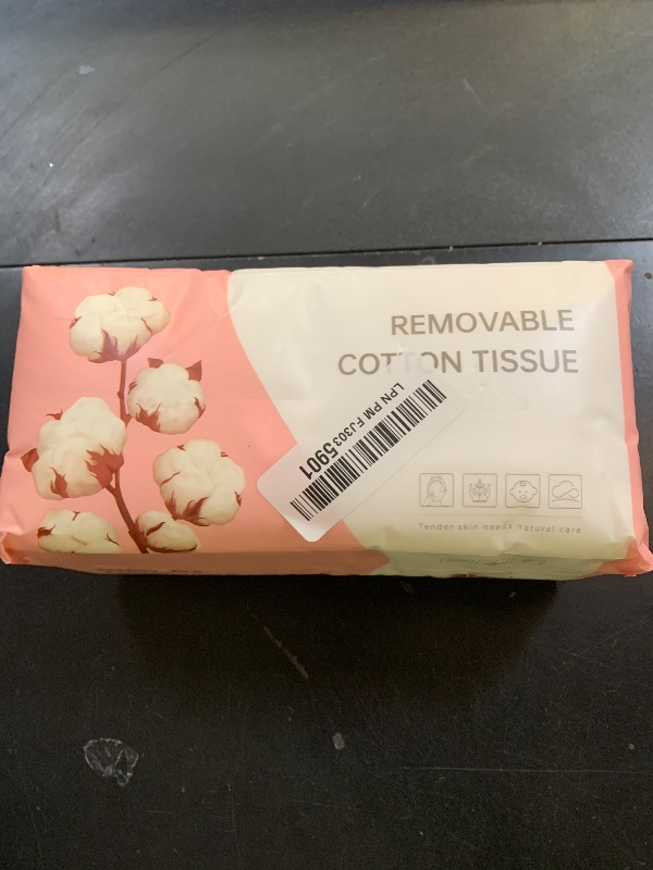 Photo 1 of 100 Count Disposable Face Towel, Ultra Soft & Thick Washcloths, Biodegradable Facial Towels for Sensitive Skin, Makeup Remover Dry Wipes, Lint-Free Towelettes for Cleansing