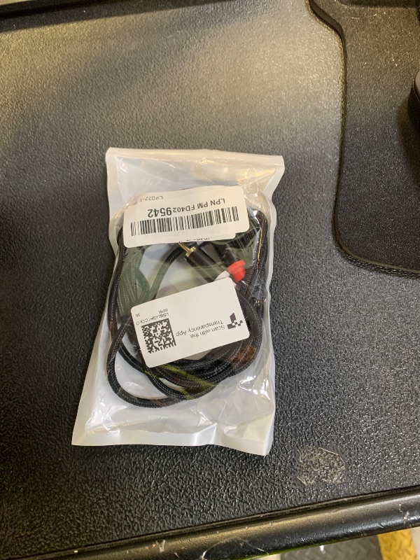 Photo 1 of [Apple MFi Certified] Lightning to RCA Cable Audio Aux Adapter?2-Male Y Splitter Aux Cord Compatible with iPhone 14 13 12 11 Pro XS XR X 8 7 for Amplifier, Car, Home Theater, Speaker and More (6FT)