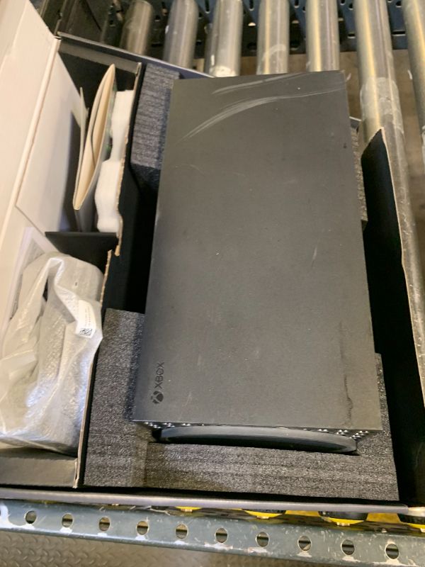 Photo 1 of *INCOMPLETE** Xbox Series X - Gaming Console - 1TB SSD - Includes Wireless Controller - 4K Gaming - 120FPS - Carbon Black