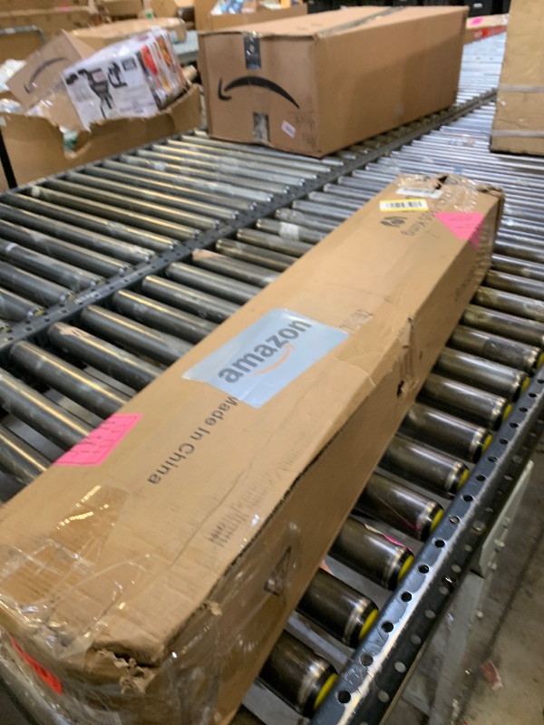 Photo 1 of *INCOMPLETE*SOLD FOR PARTS** DiaOutro 18 Inch King Bed Frame Heavy Duty Metal Platform No Box Spring Needed, Maximum Storage, Easy Assembly, No Noise, Black