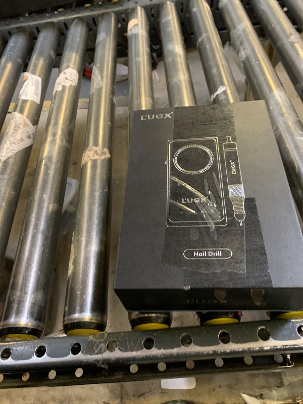 Photo 1 of L'UGX Professional Nail Drill 30000RPM, Cordless Rechargeable Electric Nail File for Acrylic Nails Gel Polishing, Efile Nail Kit for Manicure Pedicure, Low Noise Low Vibration, 7Pcs Drill Bits, Pink