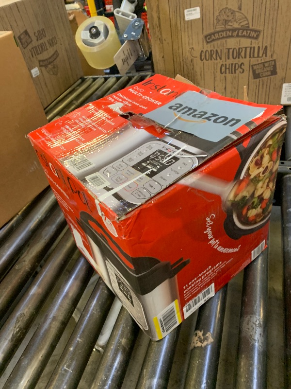 Photo 3 of Instant Pot Duo 7-in-1 Mini Electric Pressure Cooker, Slow Rice Cooker, Steamer, Sauté, Yogurt Maker, Warmer & Sterilizer, Includes Free App with over 1900 Recipes, Stainless Steel, 3 Quart