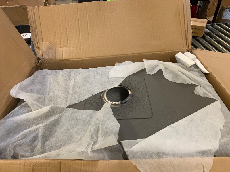 Photo 1 of Black Kitchen Sink Workstation, 33x22 Inch Stainless Steel Drop In Kitchen Sink Modern Large Single Bowl Kitchen Sink Gift Combo-SS Grid,Drying Rack,Cutting Board,Soap Dispenser, Drain Strainer Set