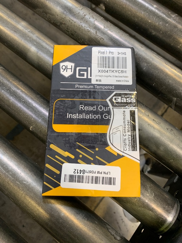 Photo 1 of [2+2 Pack] for Google Pixel 7 Pro Screen Protector, 9H Tempered Glass, Ultrasonic Fingerprint Compatible, 3D Curved, HD Clear Scratch Resistant for Google Pixel 7 Pro 5G Glass Screen Protector