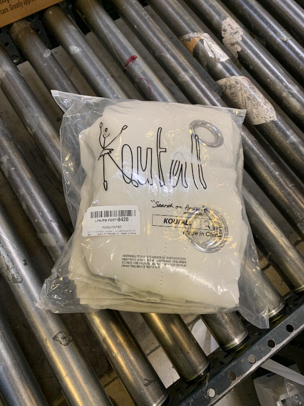 Photo 1 of 102 Inch Extra Long Curtains for Bedroom Living Room,Blackout Room Darkening Grommet Thermal Thick Luxury Curtain Drapes for Sliding Glass Patio Doors,Set 2 Two Panels,102 In Length,Ivory/Cream Beige