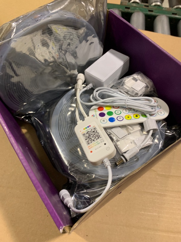 Photo 1 of 150ft Outdoor Led Strip Lights Waterproof Led Light Strips with Remote & App Control