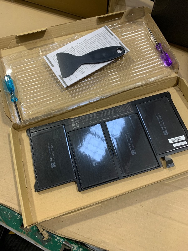 Photo 1 of A1405 A1466 Laptop Battery for MacBook Air 13 inch A1466 (Mid 2012,Mid 2013,Early 2014, Early 2015,2017) A1369(Late 2010,Mid 2011 Version) fits A1496 A1377 (EMC :2925, 2469, 2559, 2392) [Upgraded 3.0]