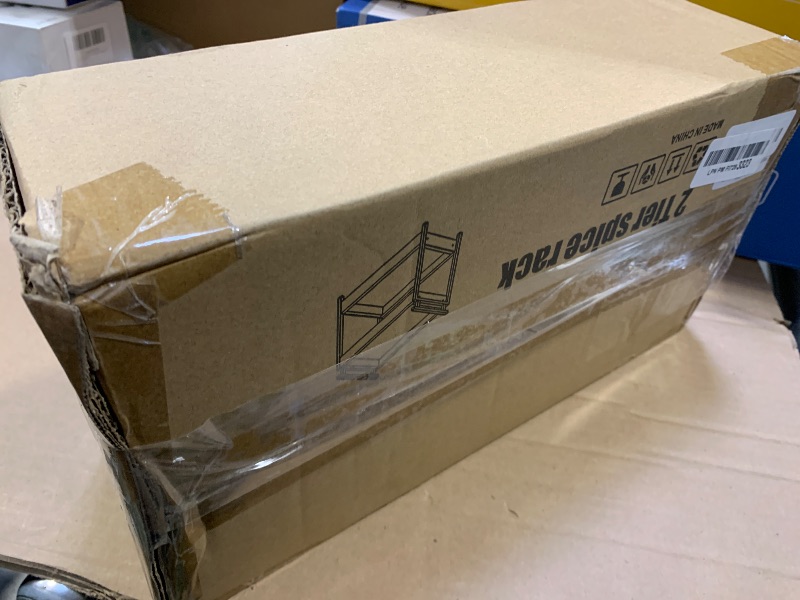 Photo 1 of BCOZLUX Bathroom Organizer Countertop, 2 Tier Wooden Vanity Counter Organizer, Decorative Tiered Bathroom Shelf for Storage, Coffee Bar Makeup Perfume Caddy, Black