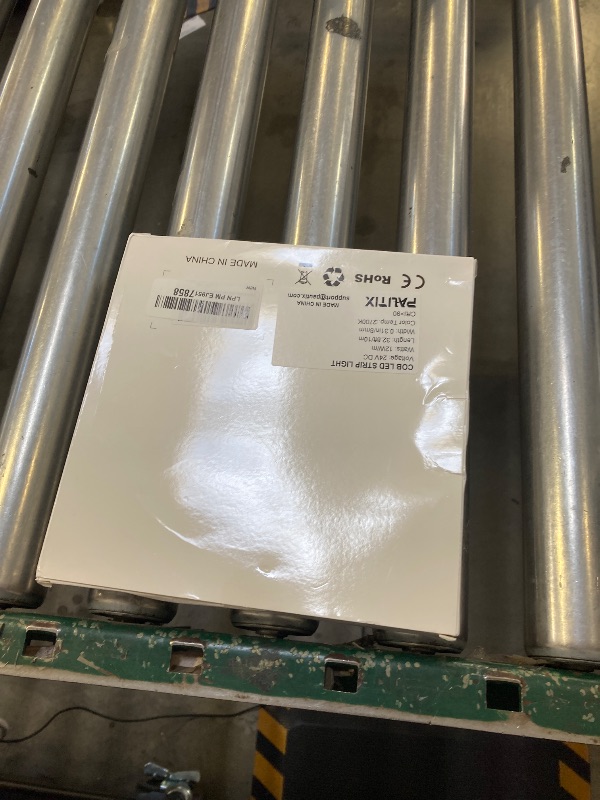 Photo 1 of PAUTIX COB LED Strip Light IP65 Waterproof 32.8ft/10m 5040LEDs Warm White 2700K,High Lumen Flexible CRI93+ LED Tape 24V Super Bright,for Home&Office Lighting Project(Adapter&Dimmer Sold Separately)