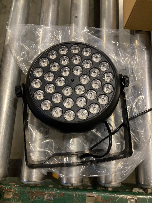 Photo 1 of 36 LED Stage Lights, Corded RGB Par Lights, 4/7 CH LED Stage Lights, LED Par Can with Sound Activated & DMX 512, Par Lights for Wedding, Birthday, Show, Party, KTV, 4 Pack
