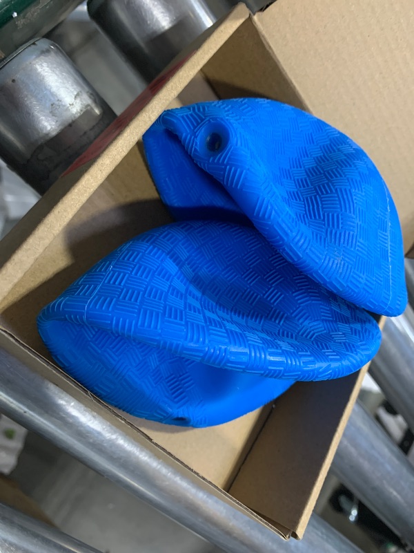 Photo 1 of 2 Pack of 5 Inch PVC Made Dodgeball Balls Blue, Outdoor Play