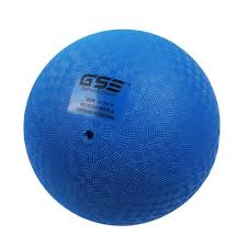 Photo 1 of 2 Pack of 5 Inch PVC Made Dodgeball Balls Blue, Outdoor Play