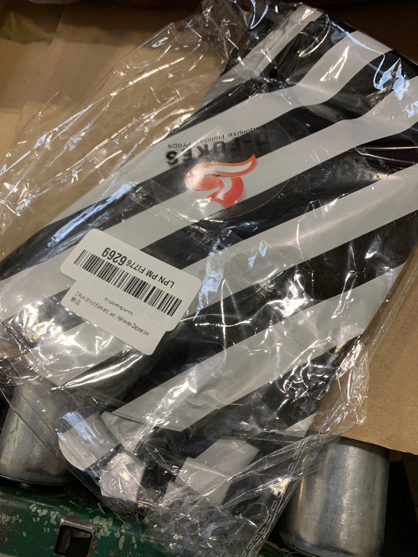 Photo 1 of Black and White Striped Balloons, 18 Inch Halloween Foil Black Striped Balloons, Reusable Aluminum Helium Balloon for Birthday, Baby Shower, Halloween Party Decorations