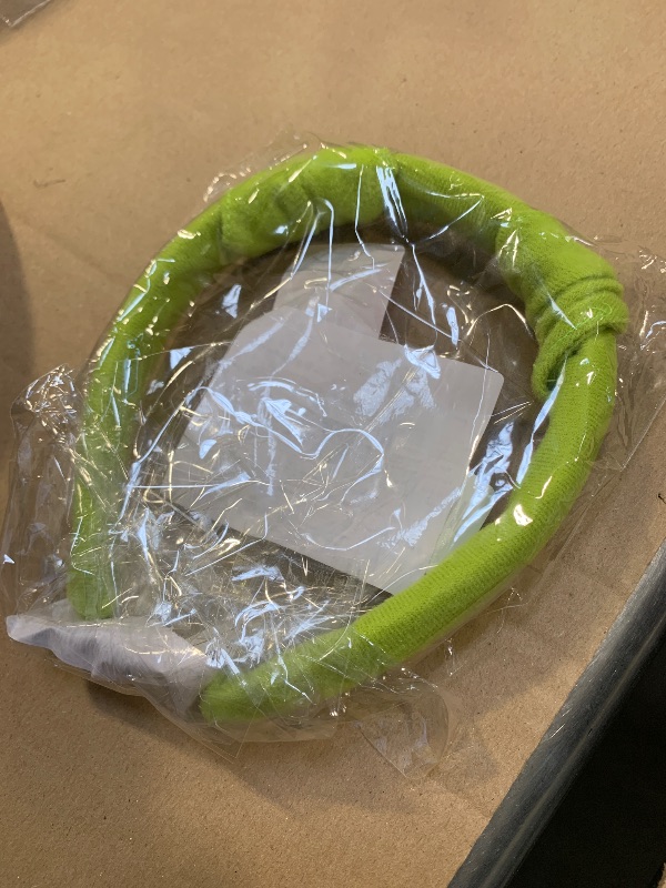 Photo 1 of 1pc only Halloween Green Ogre Ears Headbands Adult,Monster Ear Horn Headpiece Alien Hair Hoop Costume Accessories for Themed Party,Cosplay Decoration (for 15 years and older)