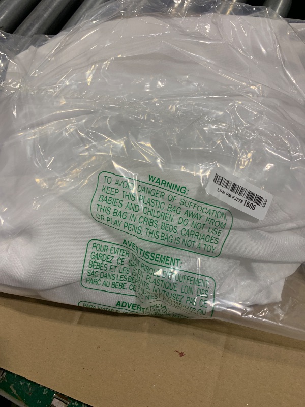 Photo 1 of 1pc White Pinch Pleated Curtains 90 Inches Long for Living Room Pinch Pleat Linen Drapes with Hooks Rings Back Tab Cotton Semi Sheer Boho Farmhouse Window Curtains