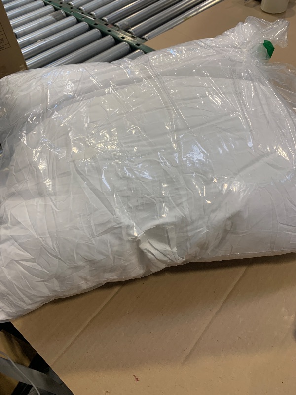 Photo 1 of 1pc    Warmwithann 100% Cotton Fabric Plump Throw Pillow Inserts, Down Alternative Decorative Couch Pillow Inserts, 26 X 26 Inches