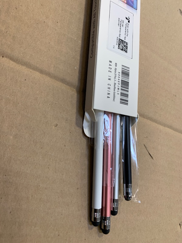 Photo 1 of 4pcs only Stylus , 2-in-1 Stylus Pen for Touch Screen, High Precision and Sensitivity, Suitable for iPhone/ipad/Android Tablets, Compatible with All Touch Screens (Black/White/Blue/Rose Gold/Silver)