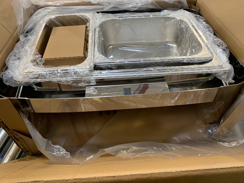 Photo 1 of 13QT Roll Top Chafing Dish Buffet Set
