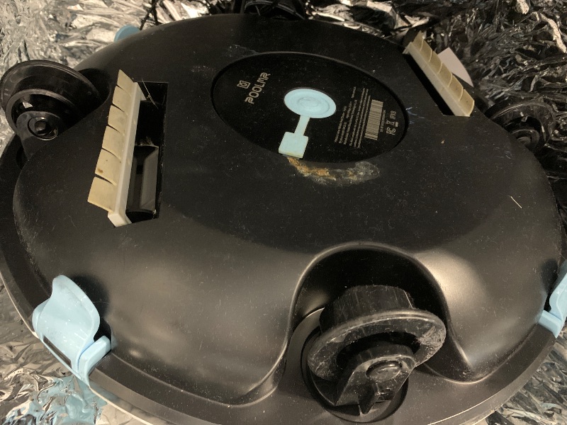 Photo 1 of ***PARTS ONLY*** PoolMr Cordless Robotic Pool Cleaner - Above Ground Pool Vacuum - 15Kpa Strong Suction, 52 Ft/Min Speed, Dual-Motor, Self-Parking, Ideal for Flat Swimming Pools, Teal(2025 Version)