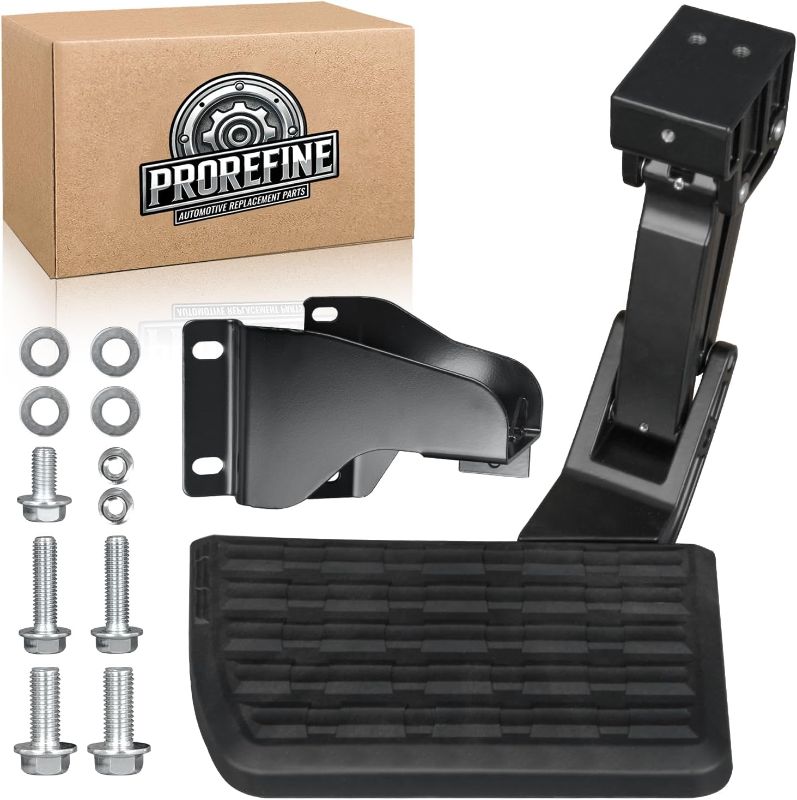 Photo 1 of 75312-01A Upgraded Rear Bed Step Retractable Bumper Step Compatible with 2015-2020 Ford F150 Folding Truck Tailgate Step