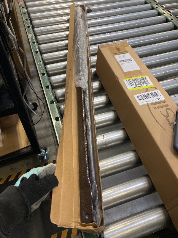 Photo 1 of 39.4"/100cm Bronze Garden Swing Replacement Bars, Rectangular Metal Rods for Hanging Swing Seat to Frame(2PCS/CTN)
