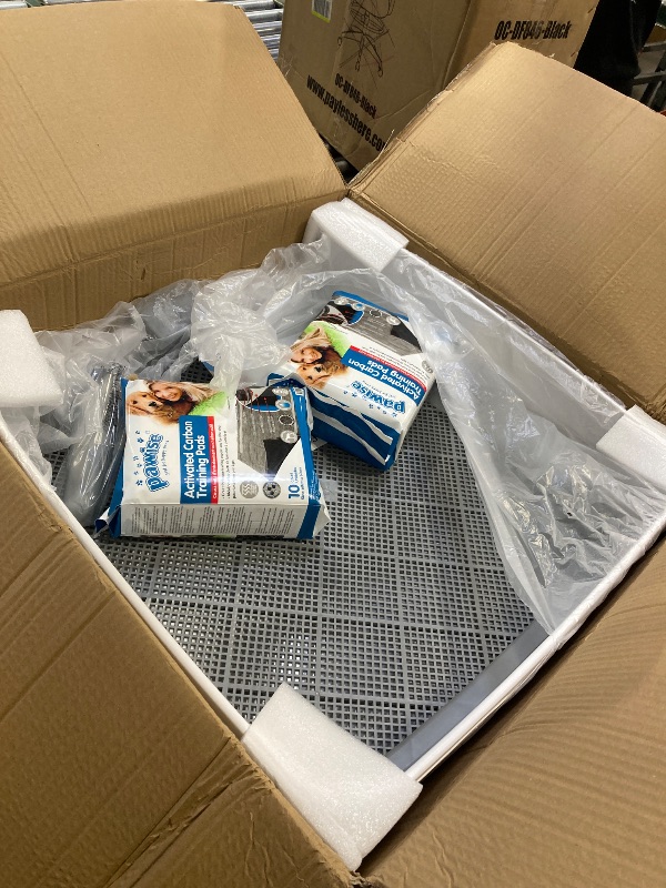 Photo 1 of ALL for PAWS XLarge Detachable Double Layer Dog Toilet with Columns