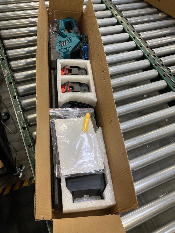 Photo 1 of 20'' Hedge Trimmer Cordless with Battery, Electric Handheld Bush Clipper with 2 Pack Rechargeable Batteries, 3000RPM 180° Rotatable Head, 2/3'' Blade Gap