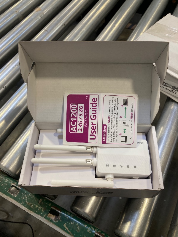 Photo 1 of 2026 WiFi Extender Signal Booster for Home, 10X Faster New Wireless Long Range Amplifier, Covers up to 15,000 sq.ft, WiFi Repeater with Ethernet Port & EasyMesh, Support 99% Devices, Easy Setup