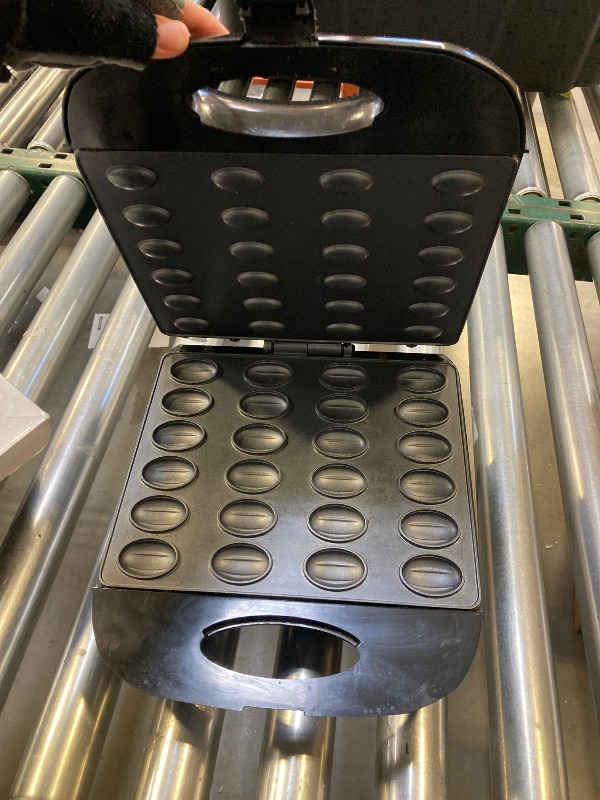 Photo 1 of 24 Walnut Cookie Maker, Non Stick Double Sided Walnut Cookie, Electric Maker Mold Maker Mini Nut Waffle Bread Machine Sandwich Iron,Toaster Baking