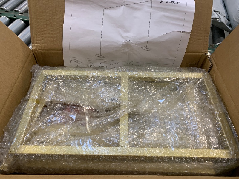 Photo 1 of Backdrop Stand Metal Gold Frame