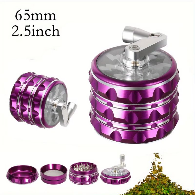 Photo 1 of 2.5in hand crank purple