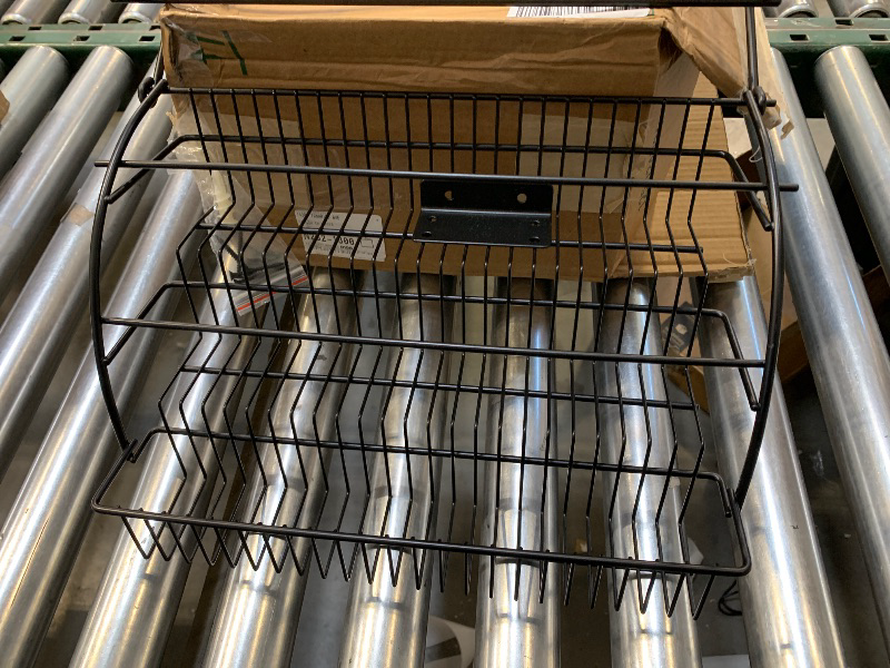 Photo 1 of 3-Tier Kitchen Spice Rack Countertop Pull Down Pantry Cabinet Organizer Black Retractable Kitchen Storage Organizer