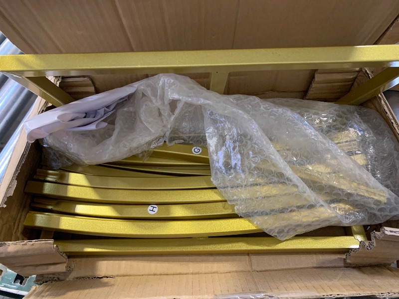 Photo 1 of Backdrop Stand Metal Gold Frame