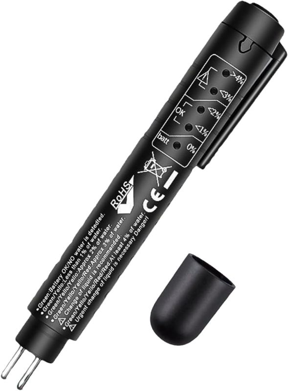 Photo 1 of 1 PC Car Brake Fluid Test Pen, Test DOT5 Hydraulic Oil Moisture Analyzer 
