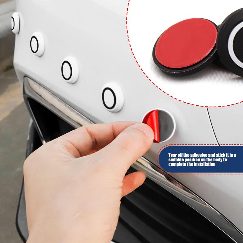 Photo 1 of 20 PCS Car Door Protector, Dot Anti-Collision Stickers, Vehicle Bumper Protector, Self Adhesive Car Bumper Pad, Car Door Shock Pad, Universal for Most Cars, Trucks, SUVs
