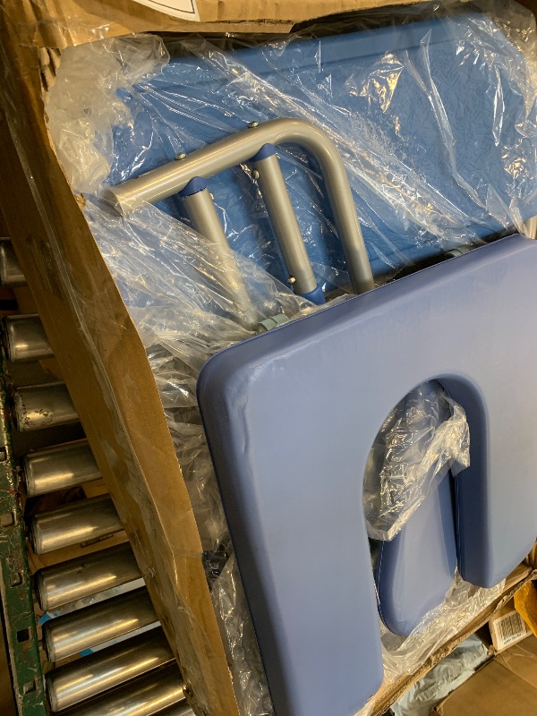 Photo 1 of 3 in 1 Foldable Shower Wheelchair (350 Pounds), Bedside Commodes Shower Commode Wheelchair Transport Chair with Shower,Toilet,Shower Comode Wheelchairs for Elderly and Disabled