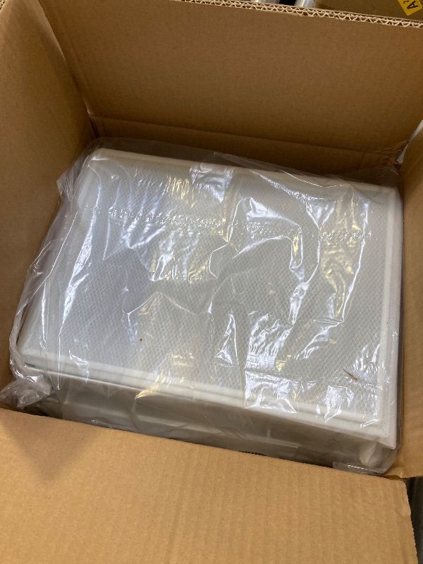 Photo 1 of 5-Tier Paper Letter Organizer with File Holder, Desk Organizer with Drawer, Mesh Desktop Storage with Magazine Holder for Office Supplies (White)