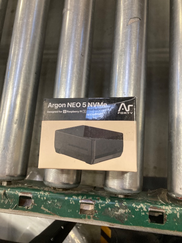 Photo 1 of Argon NEO 5 M.2 NVME PCIE Case for Raspberry Pi 5 | Aluminum case with Built-in Fan