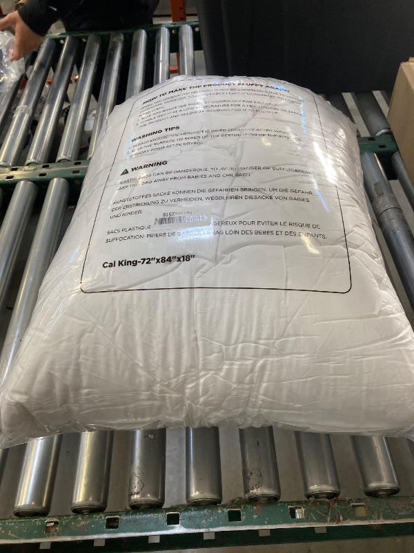 Photo 1 of 3 Inch Ultra-Fluffy Memory Foam Mattress Topper Cal King for Back Pain, Extra Soft Pillow Top Cal King Mattress Topper with 4X Support, Mattress Pad with Breathable Air Mesh Sides, 6-21'' Deep Pocket