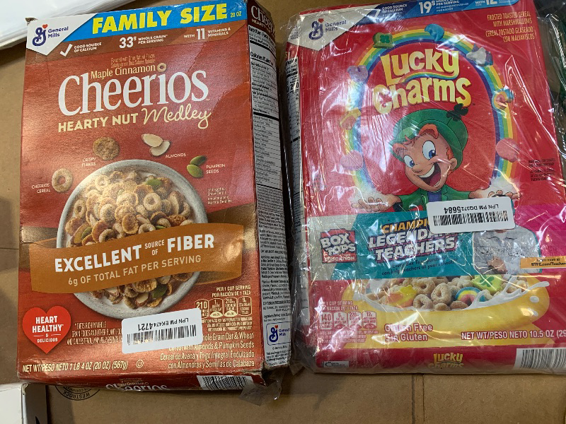 Photo 1 of 2pcs  Cereal Boxes  10.5 oz   exp date 05/2026