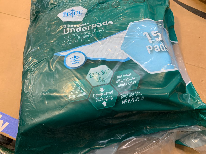 Photo 1 of 23x36in Disposable Underpads  