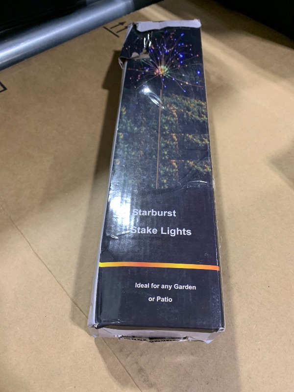 Photo 1 of SUNNEST Solar Lights Outdoor, 150 LED Firework Light with 8 Modes Solar Garden Light for Yard Outside Fairy Lights Decor for Pathway Flowerbed Planter Balcony Patio Garden Decor (2 Pack 300LED)