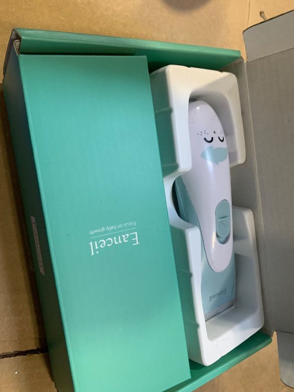 Photo 1 of Baby Hair Clippers, Ceramic Blade Electric Kids Hair Trimmer, Ultra-Quiet Cordless Rechargeable Waterproof Haircut Kit for Kids & Adult