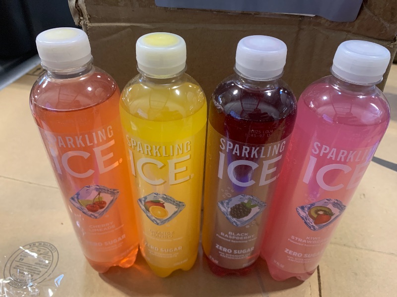 Photo 1 of 11pcs  Sparkling Ice Water, Zero Sugar Mix Flavored Water, with Antioxidants and Vitamins, 17 fl oz Bottle