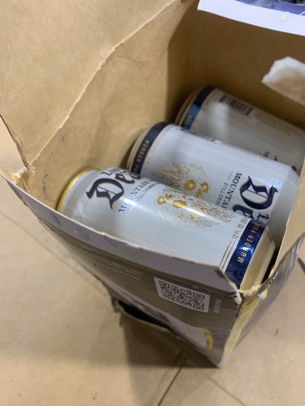 Photo 1 of 9pcs exp date 02/2024----Liquid Death, Still Mountain Water, Natural Mountain Source, Infinitely Recyclable Ice-Cold Cans